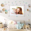 image:imageOutus 120 Pieces 3D Layered Butterfly Wall Decor  Removable Butterfly Stickers Hollow Mural Decals for Birthday Cake Decorations Crafts Bouquet Flower ArrangementsHolographic Silver