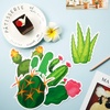image:imageOutus 40 Pieces Cactus Cutouts Party Decoration Green Prickly Cactus Cutouts Stickers Summer Plants Bulletin Board Paper Cuts for Fiesta Mexican Party Vbs Classroom Bulletin Board Wall Supplies