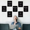 image:imageOutus 9 Inspirational Wall Art Prints for Classroom Office 8x10 Unframed  Black Motivational Quote Posters Teens Adults Decor Affirmation Prints College Dorm Living Room Wall Decorations