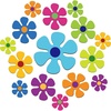 image:imageOutus 24 Pcs Flower Magnets for Car Funny Cute Magnetic Car Decals Hippie 60s 70s Decorative Flower Magnets Decorations for Door Fridge Home Refrigerator 39 Inch22 Inch51 Inch  Waterproof Funny Cute 60s 74s Hippie Retro Removable Reusable Flower Magnets Decorations for Door Fridge Home Vehicles39 Inch22 Inch51 Inch