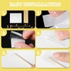 image:imageOutus 24 Pieces Photo Booth Props Birthday with Stick Happy Birthday Weddings Graduation Prom Bday Wedding New Year Party Supplies Funny Photo Booth Pose Signs Selfie for Men WomenWhite GoldWhite  Gold