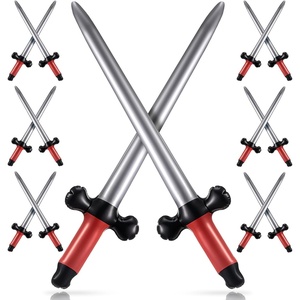 image:imageOutus 24 Pcs Inflatable Swords Blow up Swords Party FavorsGoldPurpleRed