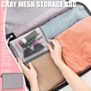 image:imageOutus 15 Pcs Mesh Bag with Zipper984 X 709 InchesGrayGray