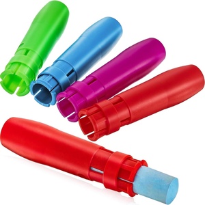 image:imageOutus 10 Pieces Sidewalk Chalk Holders Jumbo for KidBright ColorsBright Colors