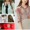image:image36 Pieces Crystal Rhinestone Flower Brooches for DIY Craft PartyRose Gold 36pcs