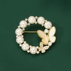 image:imageChic Pearl Crystal Brooch Pins for Women Girls Fashion Shawl Pin Corsage Brooch Party Ceremony Accessories Dance Banquet PinsLWA00076