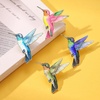 image:imageHummingbird Enamel Brooch Pin Color Alloy Bird Lapel Pins Clothing Accessories for Women MenBlue