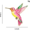 image:imageHummingbird Enamel Brooch Pin Color Alloy Bird Lapel Pins Clothing Accessories for Women MenSet