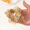 image:imageLarge Gold Layered Flowers Brooches for Women Filigree Lapel PinsGold