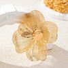 image:imageLarge Gold Layered Flowers Brooches for Women Filigree Lapel PinsGold