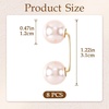 image:imagePearl Brooches for Women Faux Pearl Shawl Pins Sweater Clip Decorative Safety Pins Pant Hem Clips Length Adjusterstyle1 champagne 8pcs