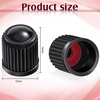 image:imageOutus 200 Pcs Tire Valve Stem Caps Car Tire Caps Plastic Universal Valve Stem Covers for Bike Bicycle Cars SUV Trucks Motorcycles BlackBlack