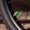 image:imageOutus 200 Pcs Tire Valve Stem Caps Car Tire Caps Plastic Universal Valve Stem Covers for Bike Bicycle Cars SUV Trucks Motorcycles BlackDark Green