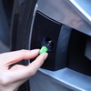 image:imageOutus 200 Pcs Tire Valve Stem Caps Car Tire Caps Plastic Universal Valve Stem Covers for Bike Bicycle Cars SUV Trucks Motorcycles BlackGreen
