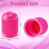 image:imageOutus 200 Pcs Tire Valve Stem Caps Car Tire Caps Plastic Universal Valve Stem Covers for Bike Bicycle Cars SUV Trucks Motorcycles BlackPink
