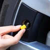 image:imageOutus 200 Pcs Tire Valve Stem Caps Car Tire Caps Plastic Universal Valve Stem Covers for Bike Bicycle Cars SUV Trucks Motorcycles BlackYellow