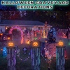 image:imageOutus 22 Pcs Halloween Fence Decorations Kit Cemetery Fence Outdoor DecorPumpkin Fence