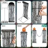 image:imageOutus 22 Pcs Halloween Fence Decorations Kit Cemetery Fence Outdoor DecorPumpkin Fence