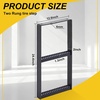 image:imageOutus 244 x 126 Inch Two Rung Steel Pickup Truck Tire Step Heavy Duty Truck Wheel Tire Step for Heavy Duty Pickup Cargo Vans Flatbeds Trailers