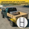 image:imageOutus 244 x 126 Inch Two Rung Steel Pickup Truck Tire Step Heavy Duty Truck Wheel Tire Step for Heavy Duty Pickup Cargo Vans Flatbeds Trailers