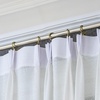 image:imageOutus 58 Pack Metal Curtain Hooks Pin On Drapery Hooks 12 x 1 Inch for WindowDoorShower CurtainBlackOilrubbed Bronze