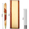 image:imageOutus Wooden Ballpoint Pen Gift Set with Display Case 10 Refills Office