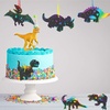 image:imageOutus 120pcs Scratch Dinosaur Craft Art Kits for Kids with 48 Scratch Dinosaur Paper24 Wooden Styluses and 48 Ribbons for Theme Birthday Party Game SuppliesMedium