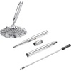 image:imageOutus 2 Pieces Wedding Pens for Guest Book Signing Pen with Metal Hollow Round Holder Stand Set for Wedding Bridal Engagement Reception SuppliesGoldSilver