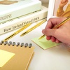 image:imageOutus 30 Pcs Rose Gold Ballpoint Pens Slim Mentallic Retractable Pens SetGold
