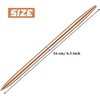 image:imageOutus 30 Pcs Rose Gold Ballpoint Pens Slim Mentallic Retractable Pens SetRose Gold