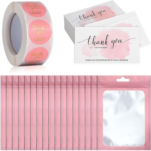 image:image620 Pcs Thank You for Supporting My Small Business Set PinkPink