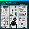image:image56 Pieces Gamer Wall Decals Gamer Wall Sticker Gaming Controller Joystick