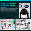 image:image56 Pieces Gamer Wall Decals Gamer Wall Sticker Gaming Controller Joystick