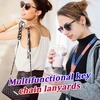 image:image8 Pack American Flag Lanyards Patriotic Badge Holders for ID Card and Key