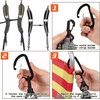 image:imageOutus 2 Pack Beach Chair Backpack Straps Adjustable Shoulder Black BlueGreen  Black