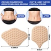 image:imageOutus 2 Pcs Lipo Foam Board Set AB Back Lipo Compression Board BlackSkin Color