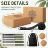image:imageOutus 2 Pcs Yoga Accessories Cork Yoga Blocks Set