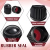 image:imageOutus 20 Pcs Tire Valve Stem Caps Universal Tire CapsBlackBlack