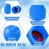 image:imageOutus 20 Pcs Tire Valve Stem Caps Universal Tire CapsBlackBlue