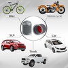 image:imageOutus 20 Pcs Tire Valve Stem Caps Universal Tire CapsBlackGrey
