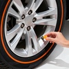 image:imageOutus 20 Pcs Tire Valve Stem Caps Universal Tire CapsBlackOrange