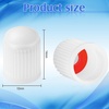 image:imageOutus 20 Pcs Tire Valve Stem Caps Universal Tire CapsBlackWhite