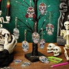 image:imageOutus 24 Pcs Halloween Diamond Art Keychain Skeleton 5D Double Side DIY KitSkeleton