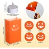 image:imageOutus 24 Pcs Luminaries Paper Bags with LED Tea Lights Pumpkin ExpressionPumpkin Expression