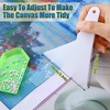 image:imageOutus 3 Pcs Stainless Diamond Painting Ruler Steel 5d Drawing Mesh Ruler