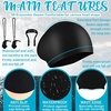 image:imageOutus 4 Set Swim Goggles Swimming Cap Set for Men Women Nose Clips Waterproof Earplugs and Case Silicone No Leak Antifog UV Protection