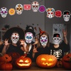 image:imageOutus 50 Pcs Day of The Dead Decorations for Altar Sugar Skull Cutouts for Halloween Mexican Fiesta Party Supplies Day of The Dead Cutouts Bulletin Board Wall Decor