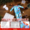 image:imageOutus 6 Pcs Christmas Doll Accessories Newspaper and Toilet Set GeenBlue