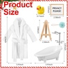 image:imageOutus 7 Pcs Christmas Doll Accessories Kit Holiday Doll Bath Clothes Set