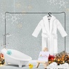 image:imageOutus 7 Pcs Christmas Doll Accessories Kit Holiday Doll Bath Clothes Set